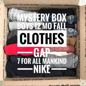 Mystery Box! Boys 12 mo Fall Clothes - no junk